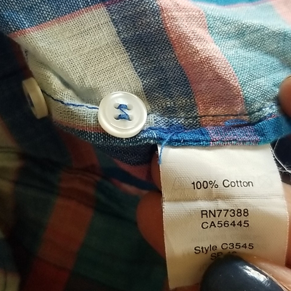 J. Crew Women's Plaid Popover - Picture 6 of 7